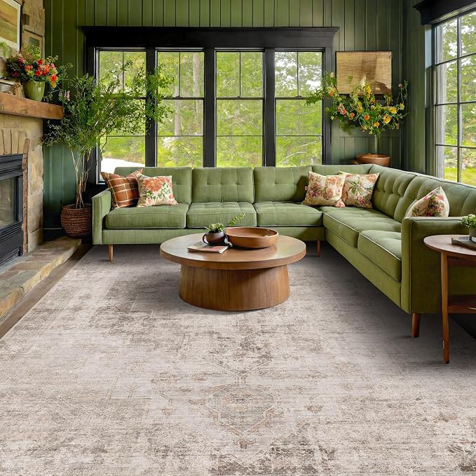 Farmhouse Area Rugs 9x12 for Living Room - Image 8