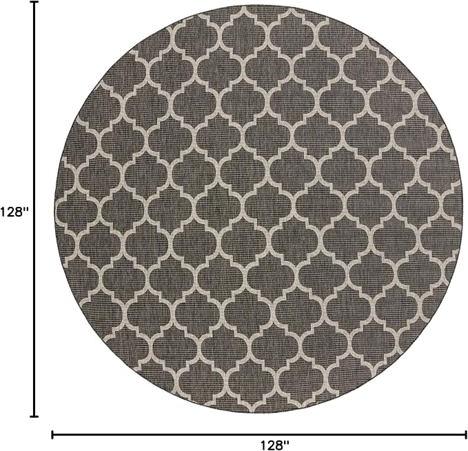 Unique Loom Outdoor Trellis Collection Area Rug - Image 2