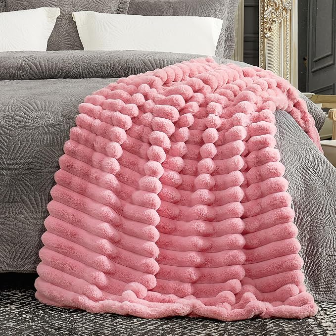 Cozy Bliss Faux Fur Throw Blanket - Image 5