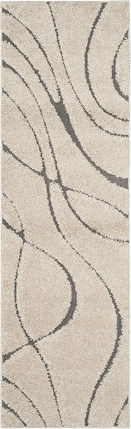 SAFAVIEH Florida Shag Collection Runner Rug - Image 2