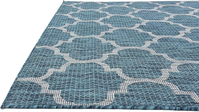 Unique Loom Outdoor Trellis Collection Area Rug - Image 9