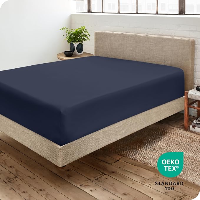 Bare Home Fitted Bottom Sheet King Size - Image 4