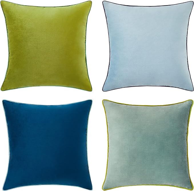 MONDAY MOOSE Decorative Throw Pillow Covers Cushion Cases, Mix and Match by MondayMoose