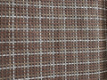 OctoRose 3 Side Zipper Upholstery Checked-Brown, Full Size Tweed Futon Cover by OctoRose