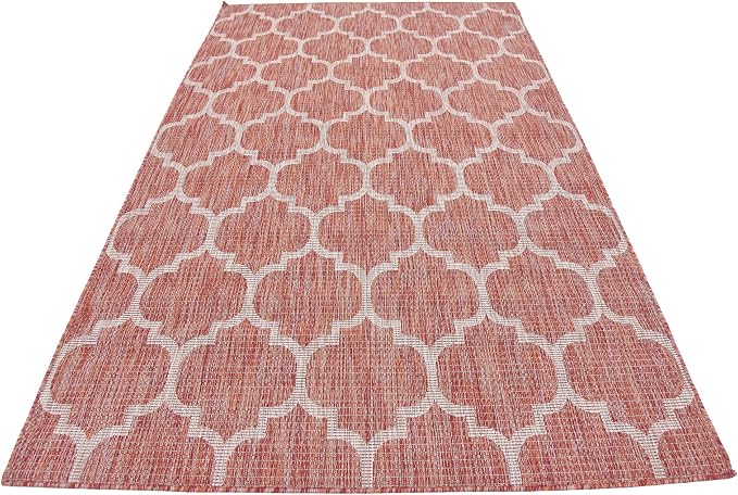 Unique Loom Outdoor Trellis Collection Area Rug - Image 6