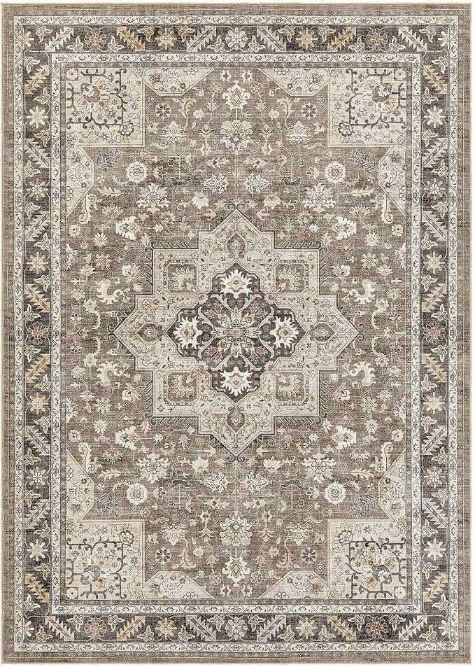 Vintage Living Room Area Rug 6x9 - Image 9