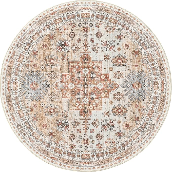 zesthome Washable Round Area Rugs - Image 2