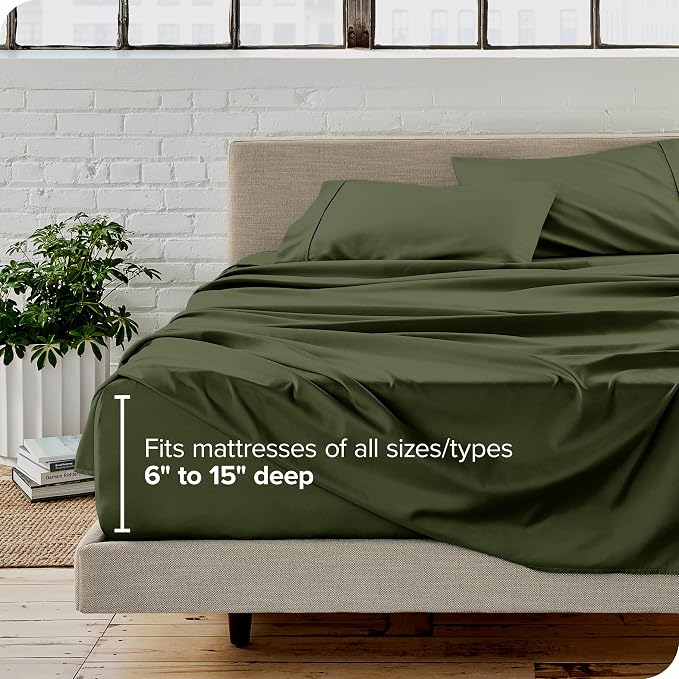 Bare Home California King Sheet Set - Image 5
