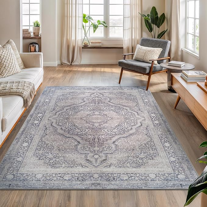 Bloom Rugs Washable Non-Slip 5' x 7' Rug by BloomRugs