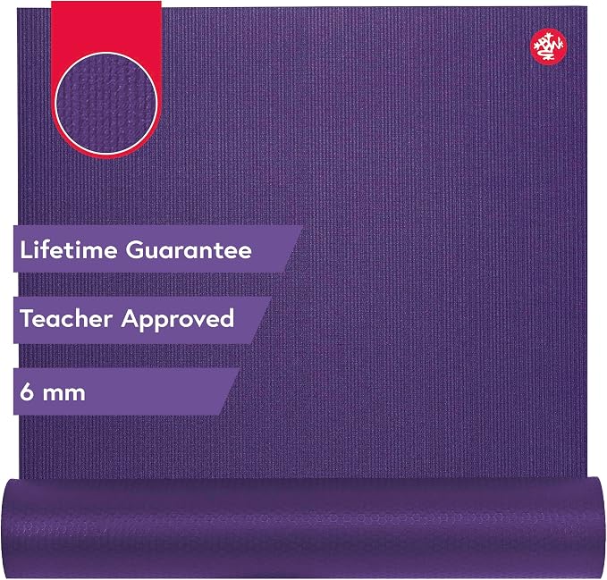 Manduka PRO Yoga Mat - 6mm | Lifetime Durability | Hygienic Construction | by Manduka