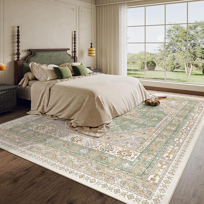 zesthome 8x10 Area Rugs for Living Room, Non-Slip Backing Washable Rugs - Image 9