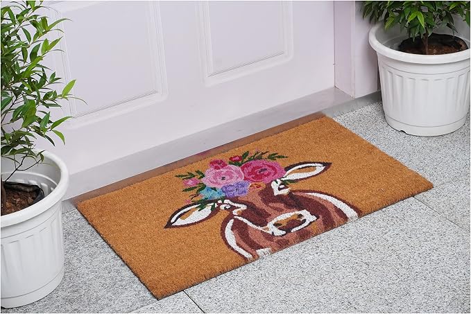 Calloway Mills 107762436 Sassy Cow Doormat 24" x 36" - Image 2