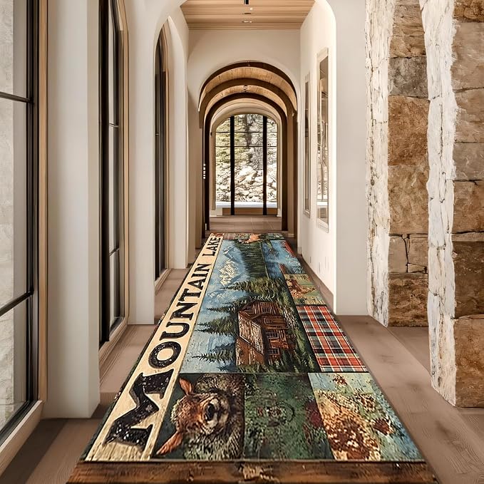 Multi-Color Elk Runner Rug 2x4ft - Image 3