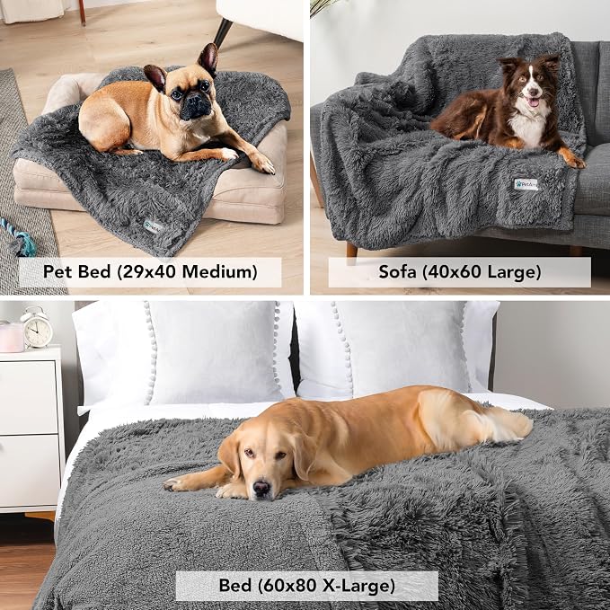 PetAmi Waterproof Dog Blanket for Medium Large Dogs, Calming Fleece Cat Blanket - Image 4