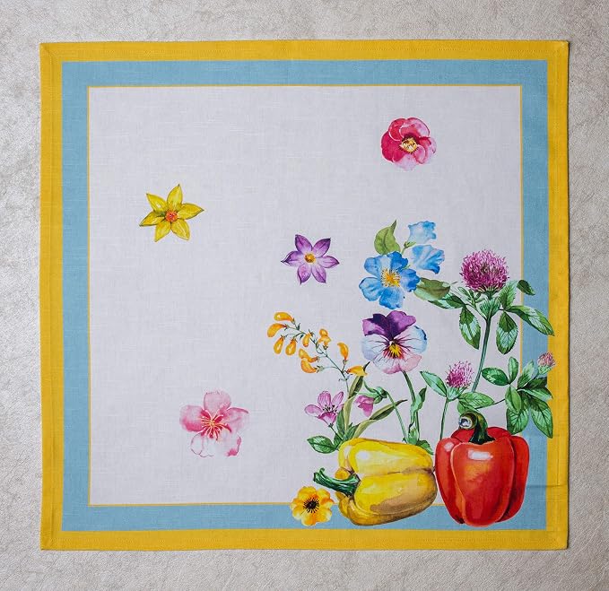Maison d' Hermine Cloth Napkins Set of 4 100% Cotton Everyday Reusable Square - Image 9