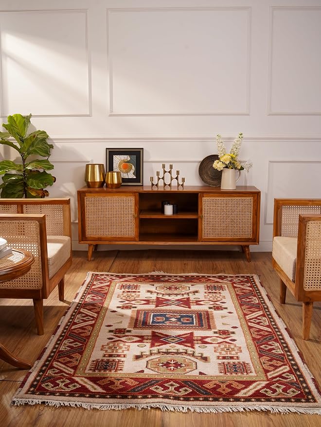 Hand Knotted Wool & Silk ECO-Friendly Oriental Area Rugs by GetMyRugsLLC