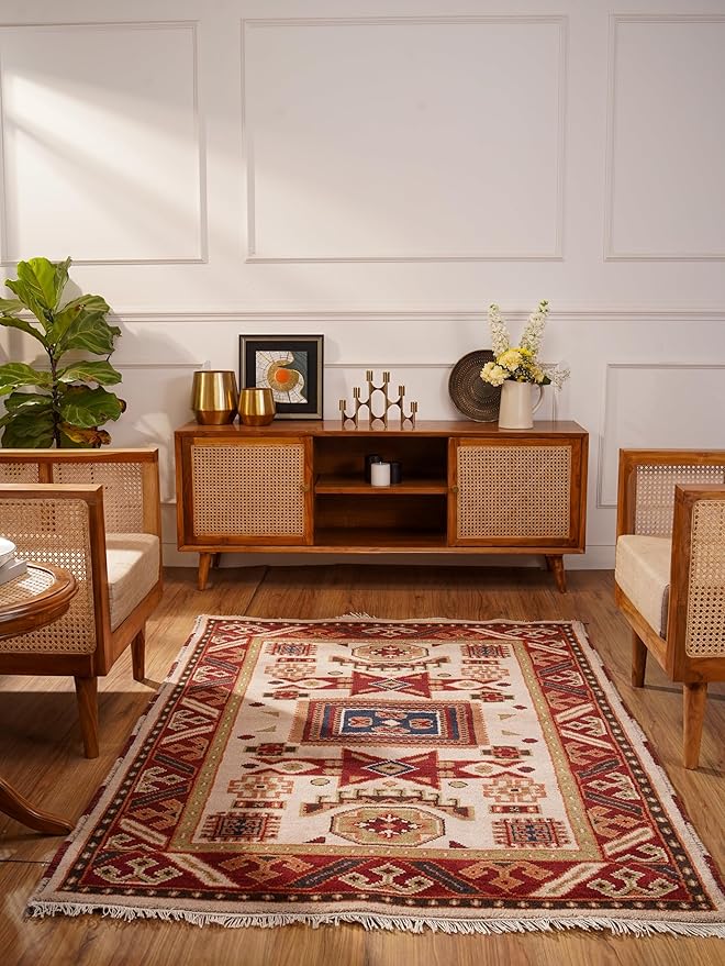 Hand Knotted Wool & Silk ECO-Friendly Oriental Area Rugs by GetMyRugsLLC