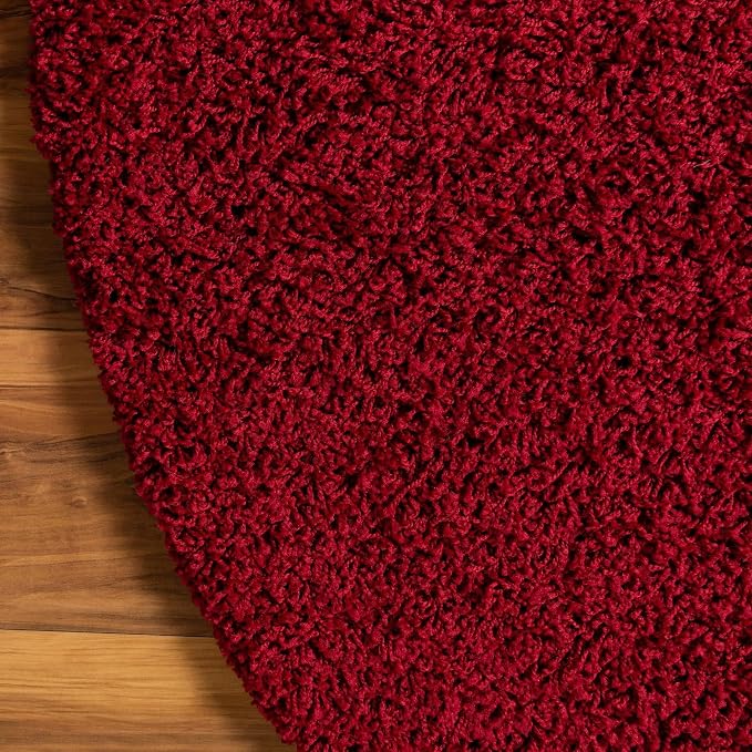 Unique Loom Solid Shag Collection Area Rug - Image 9