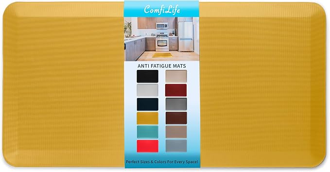 ComfiLife Anti Fatigue Floor Mat – 3/4 Inch Thick Kitchen Mats by ComfiLife