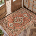 Boho Small Area Rug, 2x3 Washable Rug by Tangsoo