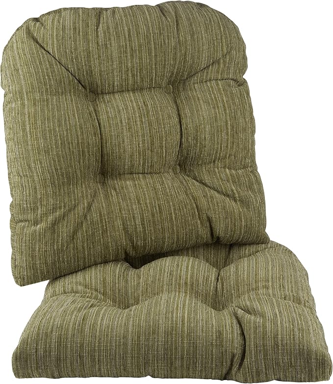 Klear Vu Gripper Overstuffed Universal Non-Slip Dining Chair Cushions by KlearVUHomeTextiles
