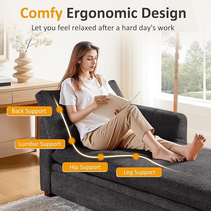 VANOMi Oversized 70.47'' Chaise Lounge Chair Indoor - Image 5