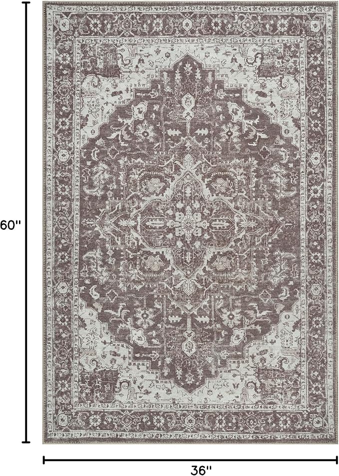 Bloom Rugs Washable Non-Slip 3' x 5' Rug - Image 2