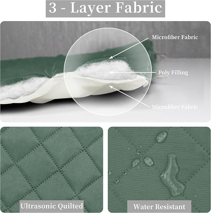 Easy-Going Twin Size Reversible Quilt Set - Image 5