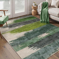 Ciicool Abstract Area Rug Indoor, 3x5 Washable Entryway Rug, Modern Soft Throw by CIICOOLHomeDeco