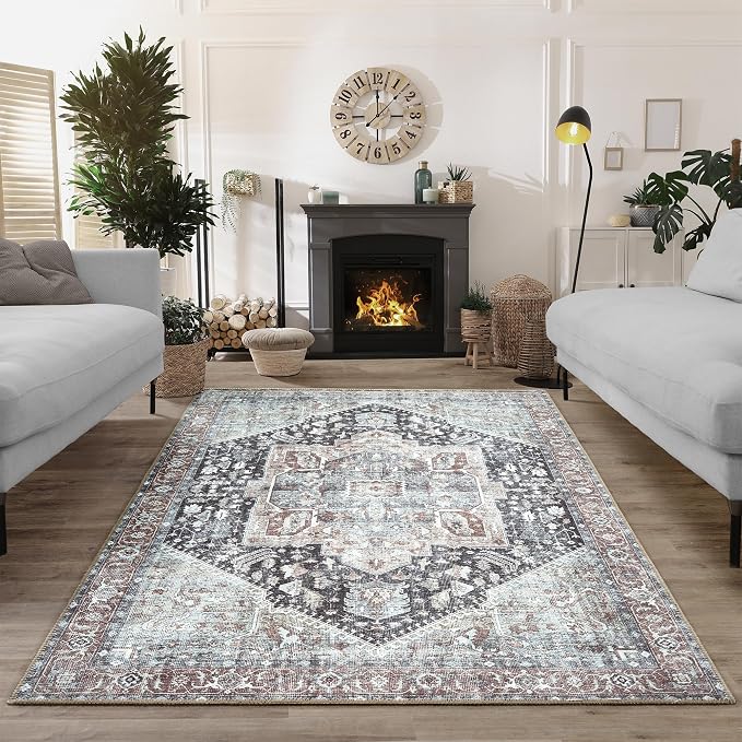 Bloom Rugs Washable Non-Slip 5' x 7' Rug - Image 5
