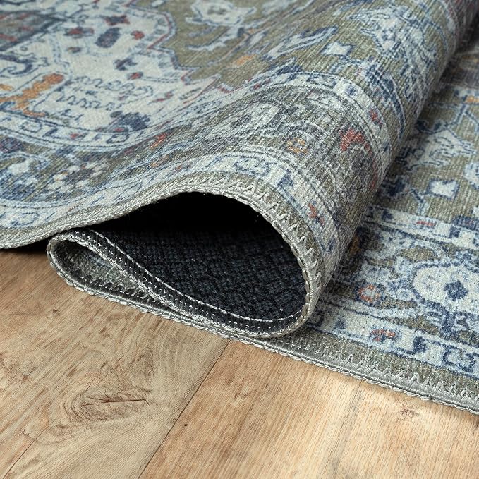 Bloom Rugs Washable Non-Slip 4' x 6' Rug - Image 6