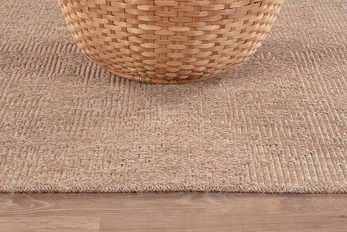 Washable Easy Jute Rug 2x3, Indoor Outdoor Doormat Natural Color Farmhouse Area - Image 8