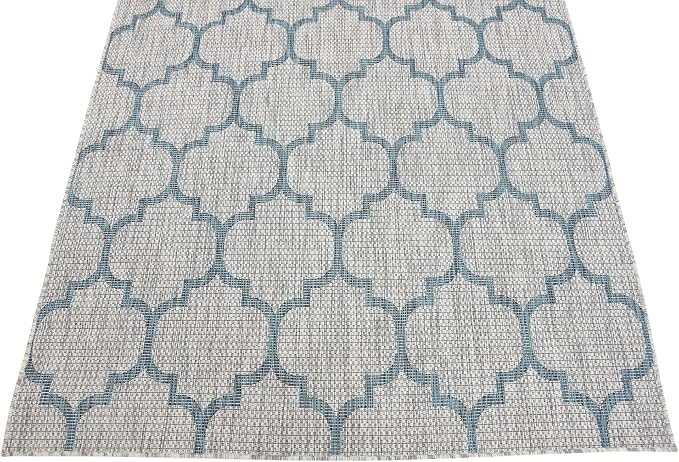 Unique Loom Outdoor Trellis Collection Area Rug - Image 7