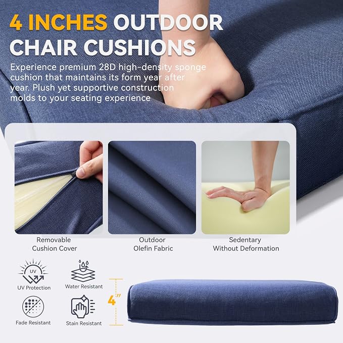 Outdoor Chair Cushions - Image 3