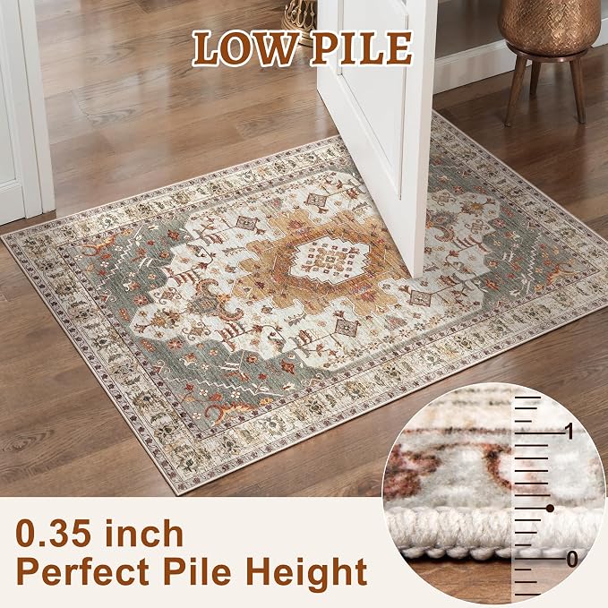 Tangsoo 2.6x8 Washable Runner Rug - Image 3