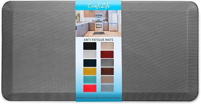 ComfiLife Anti Fatigue Floor Mat – 3/4 Inch Thick Kitchen Mats by ComfiLife