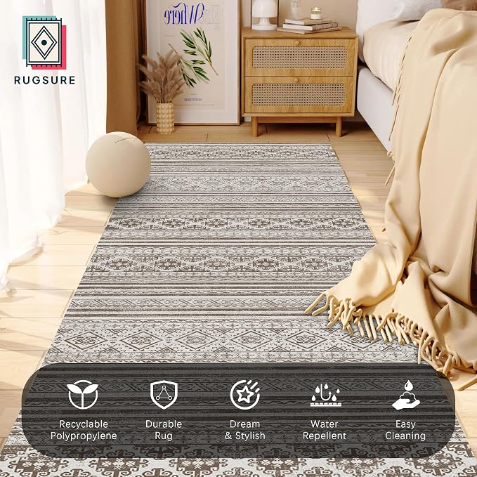 RUGSURE Washable Area Rugs 2'6'' x 8' - Image 4