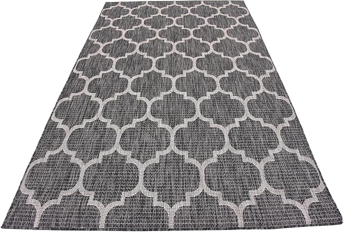 Unique Loom Outdoor Trellis Collection Area Rug - Image 6