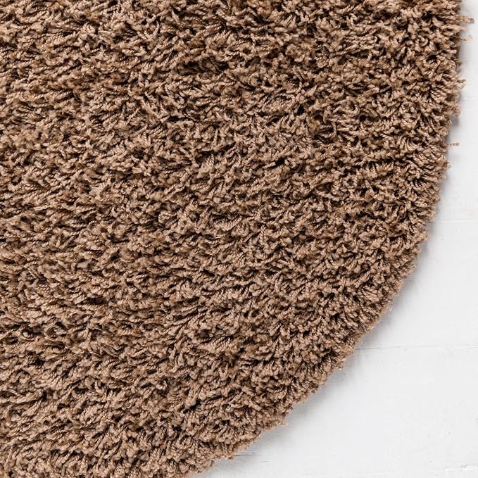 Unique Loom Solid Shag Collection Area Rug - Image 9