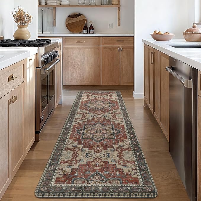 GENIMO Kitchen Mats for Floor, Washable Anti Fatigue Mat for Cushioned - Image 3