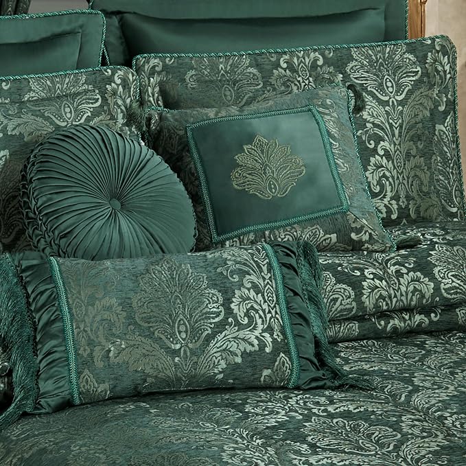 Touch of Class Camelot Luxury Bedding | Striking Emerald Green | Matte Satin - Image 3