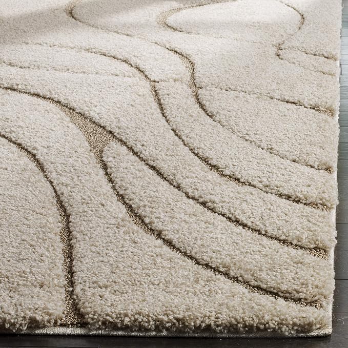 SAFAVIEH Florida Shag Collection Runner Rug - Image 3