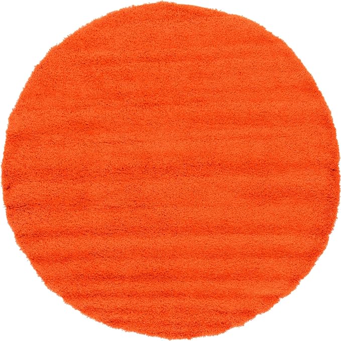 Unique Loom Solid Shag Collection Area Rug - Image 9