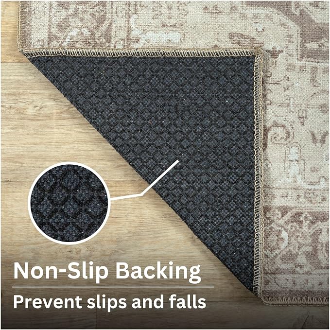 Bloom Rugs Washable Non-Slip 5' x 7' Rug - Image 8