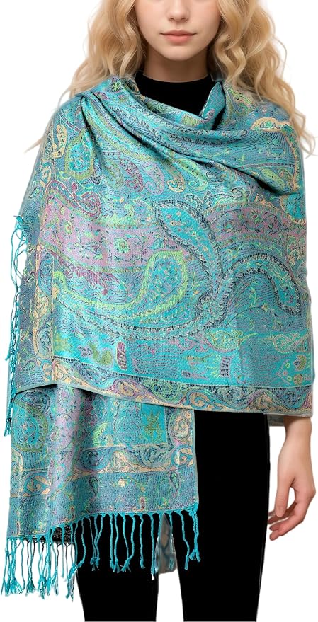 Achillea Big Paisley Pashmina Shawl Wrap by Achillea