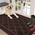 BEQHAUSE Dirt Trapper Door Mat 36" x 60", Doormat Non-Slip Entryway Rugs by BEQHAUSE