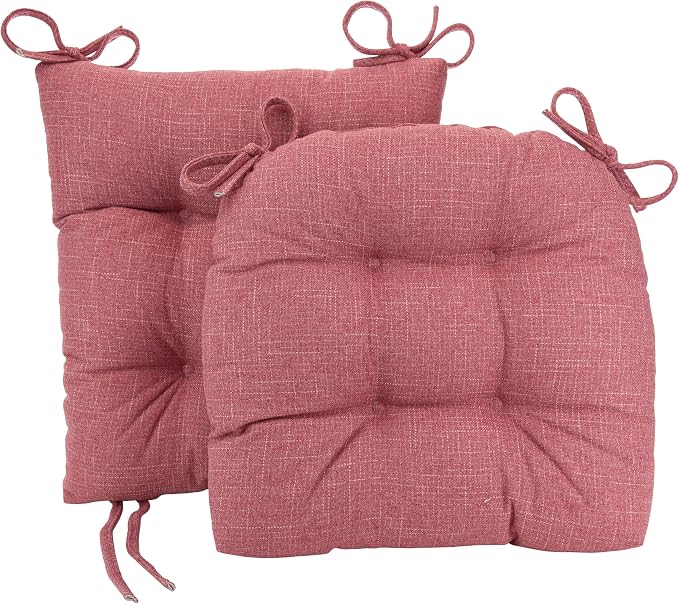 Klear Vu Omega Non-Slip Rocking Chair Cushion Set, Assembled in USA, Thick by KlearVUHomeTextiles