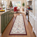 jinchan Elora 3x10 Floral Runner Rug by JINCHAN