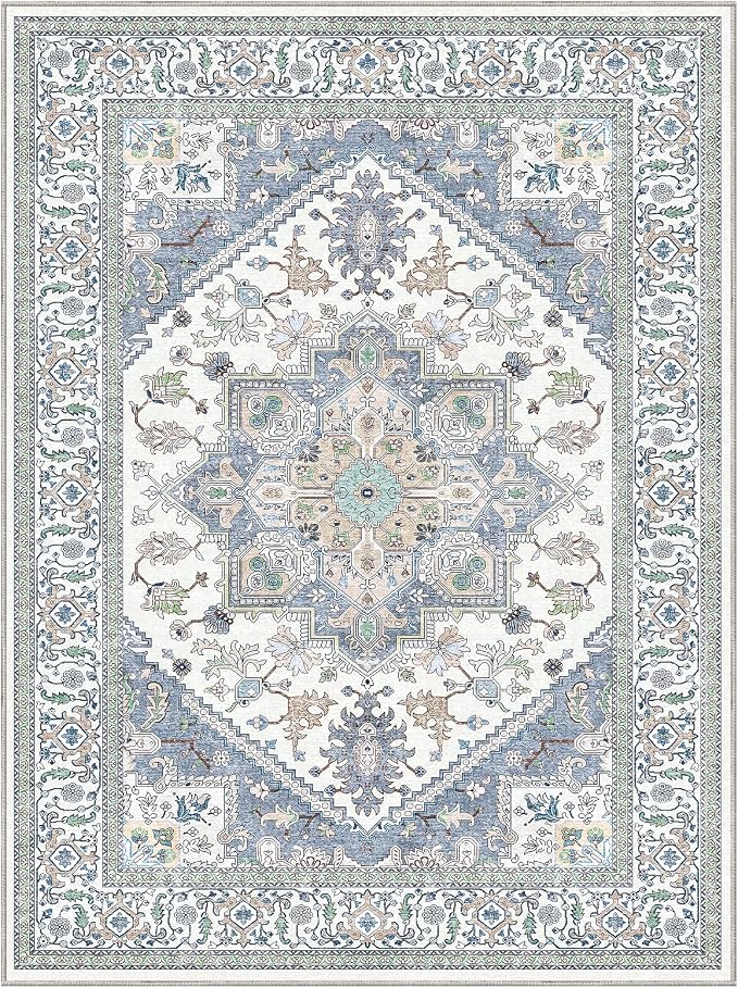 OPPODREAM Thin Area Rugs 9x12 Living Room, Washable Rugs 9x12 - Image 9