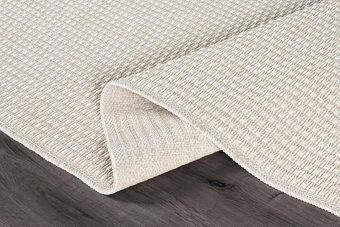 Easy Jute Runner Rug 2x7 Indoor Outdoor Natural Rugs Solid Fiber Rug Woven Area - Image 6